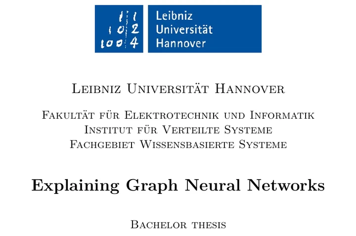 Explaining Graph Neural Networks figure